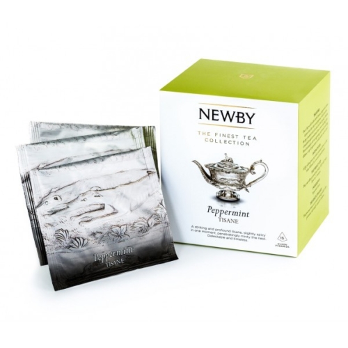Herbata Newby Peppermint piramidki 15 sztuk